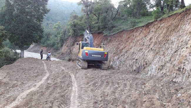 अलपत्र बहुचर्चित उत्तर–दक्षिण जोड्ने लोकमार्गको  निर्माण तीव्र