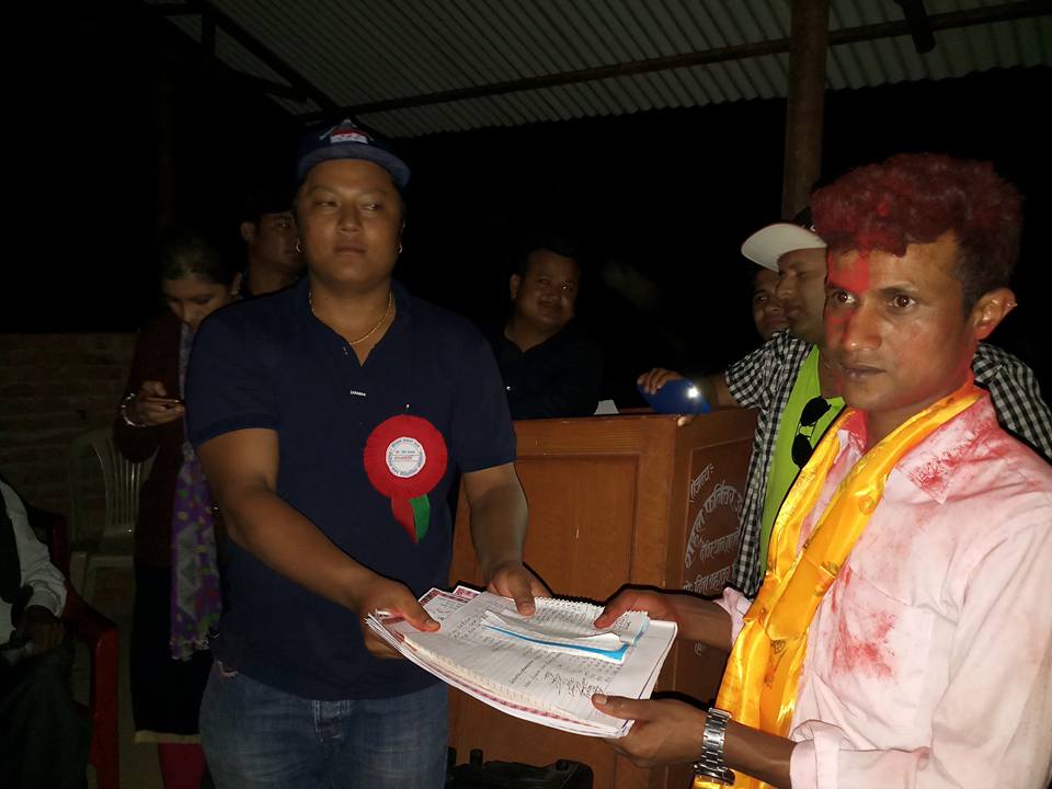 नेपाल तरुण दल फलेवास नगरपालिकाको अध्यक्षमा दिनेश लामिछाने