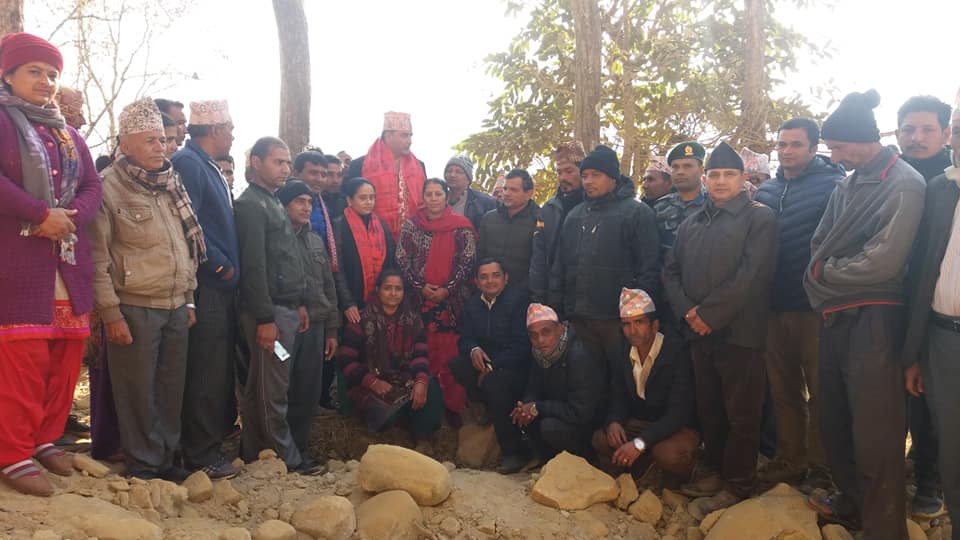 पर्यटक भित्र्याउन ‘ॐ पार्क’ निर्माण शुरु