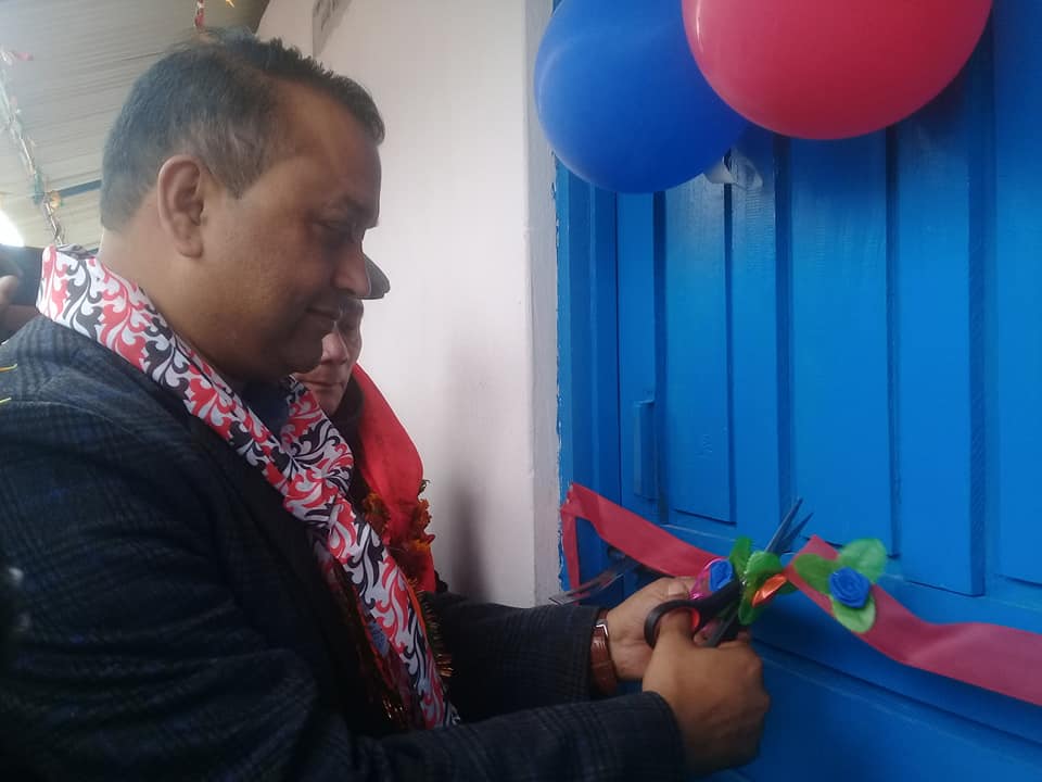 बुवाआमाको स्मृतिमा ५० लाखको भौतिक संरचना निर्माण