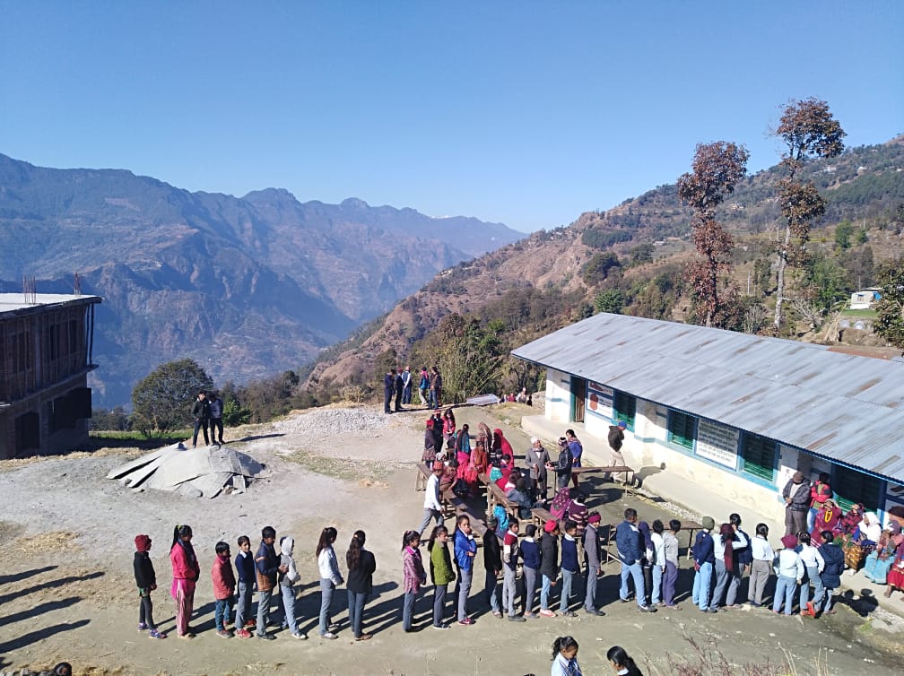 पर्वतको लेखफाँटमा आयोजित स्वास्थ्य शिबिरमा ६०० जनाको उपचार