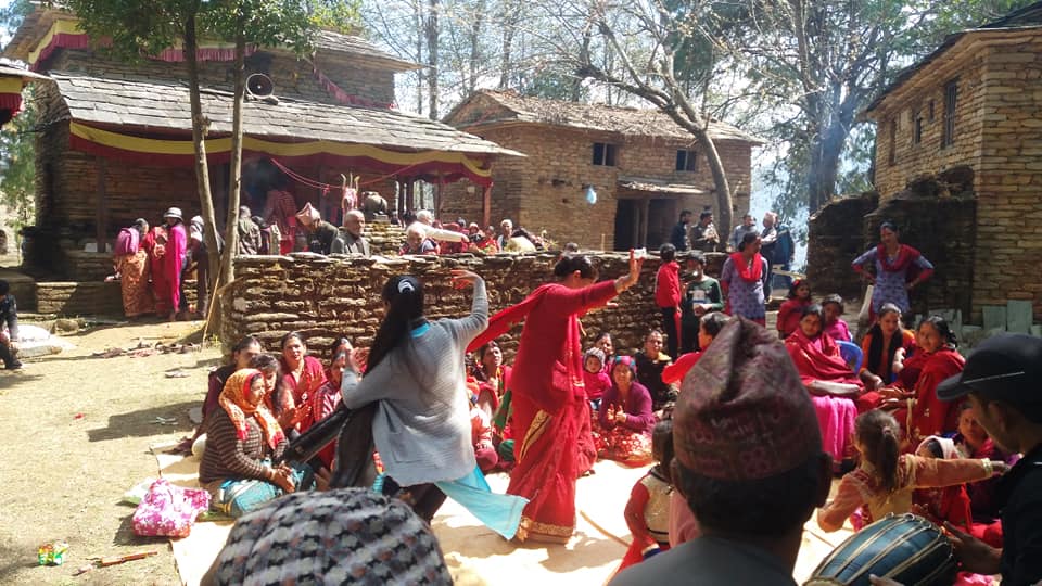 चैते दशैंको अवसरमा ठूलीपोखरीमा प्रथम बाटुलेचौर मेला हुने