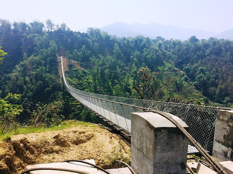 नेपालकैै सबैभन्दा लामो झोलुङ्गे पुलको निर्माण सम्पन्न- (शेयर गरौँ)