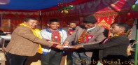तुलादानको रकम विद्यालयलाई सहयोग