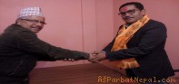 यूवा परिषदका अध्यक्ष लामिछानेद्धारा पदभार ग्रहण