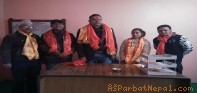 राजेन्द्रवहादुर क्षेत्रीद्धारा यूवा समितिमा पदभार ग्रहण