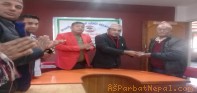 नेपाली जनसम्पर्क समिति बेल्जियमद्धारा जेष्ठ नागरिक आश्रमका १ लाख सहयोग