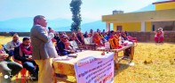 विद्यालयको ४ कोठे भवन मेयर जोशीद्धारा उद्घाटन