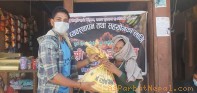 ए–व्लेज युवा क्लवद्धारा बाच्छाका विपन्न परिवारलाई खाद्यान्न वितरण