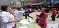 पर्वतका दुई गाउँमा हात्तिपाईलेको परिक्षण हुँदै